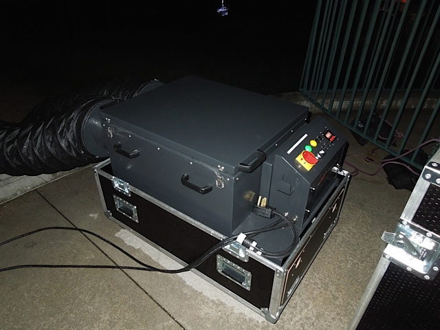 Dry ice tour machine